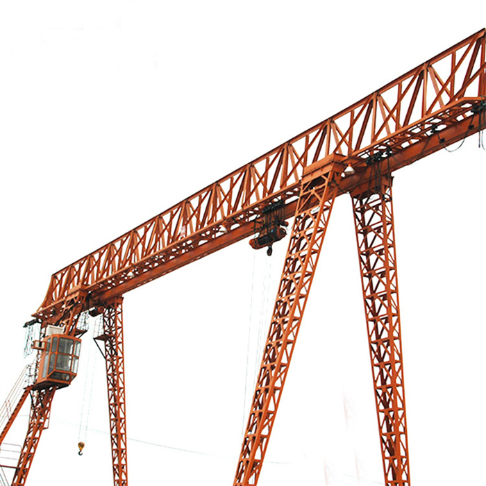 mh type single beam gantry crane trussed type8