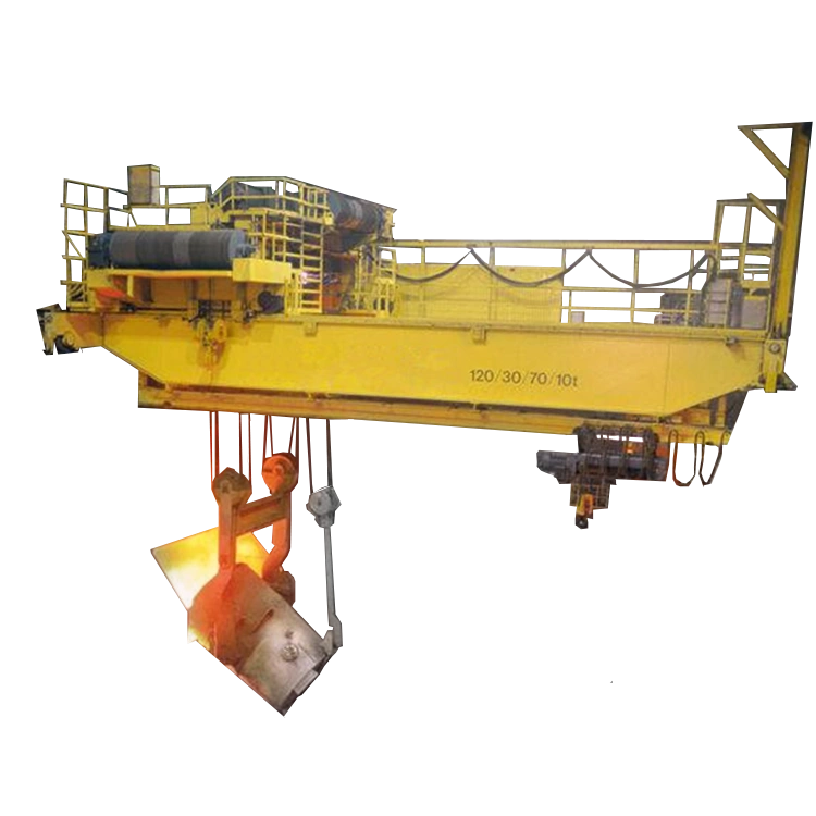 Double Girder Ladle Foundry And Casting Steel Mill Overhead Crane