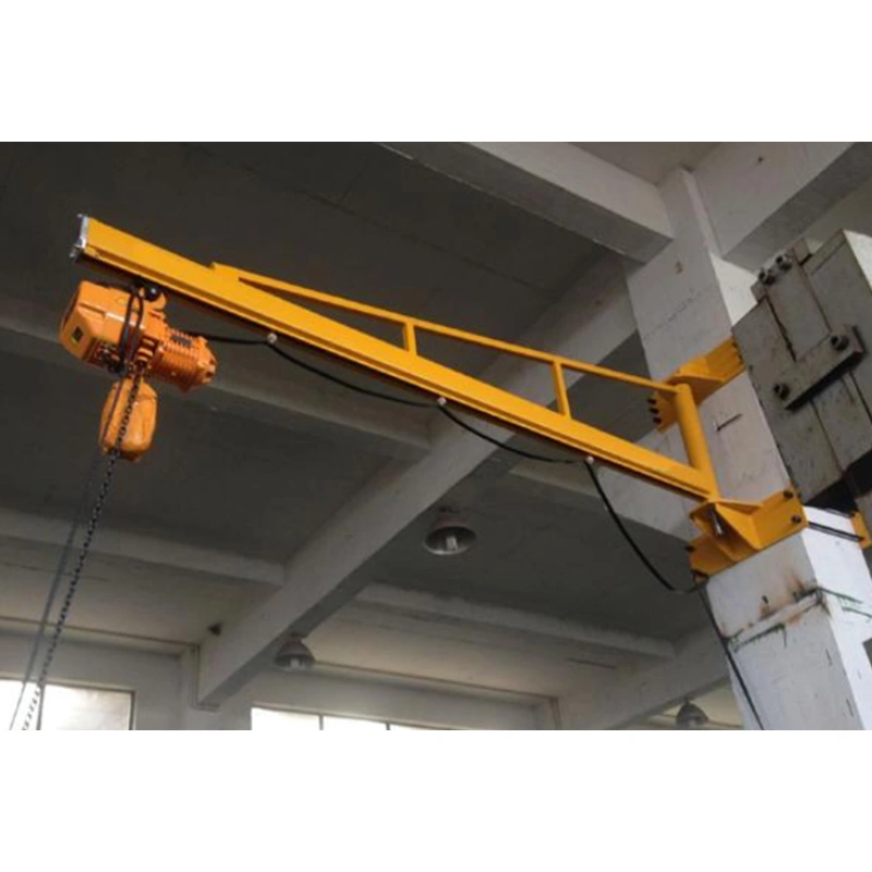 Factory Customized European Wall-Mounted Mobile Slewing Jib crane