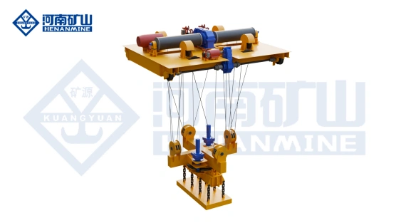 Downward rotating electromagnetic hanging beam bridge crane 2.webp