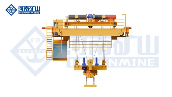 Downward rotating electromagnetic hanging beam bridge crane1.webp