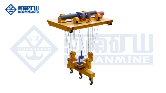Lower rotating hanging beam bridge crane3.webp