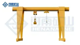 Grab Bucket And Hook Dual-Purpose Gantry Crane