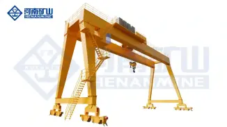 Double Girder Electric Hoist Gantry Crane